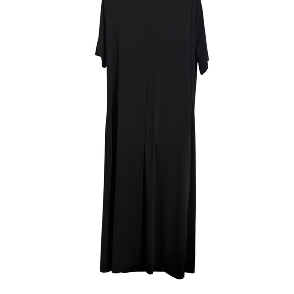 SIMPLE, CLASSY & STYLISH  BLACK DRESS/COWL NECKLINE    SIZE: 16   #CL - Picture 6 of 6